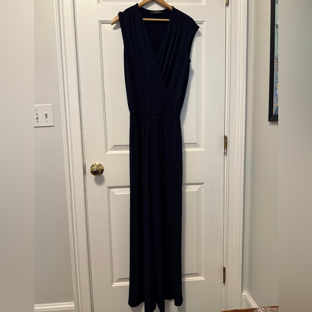 Sleeveless Travel Jersey Jumpsuit - Picture 2 of 4